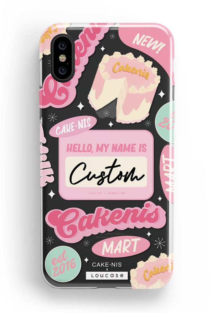 Cakenis Mart - KLEARLUX™ Limited Edition Cakenis x Casesbywf Phone Case | LOUCASE