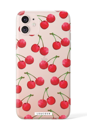 Cherry KLEARLUX™ Phone Case | LOUCASE