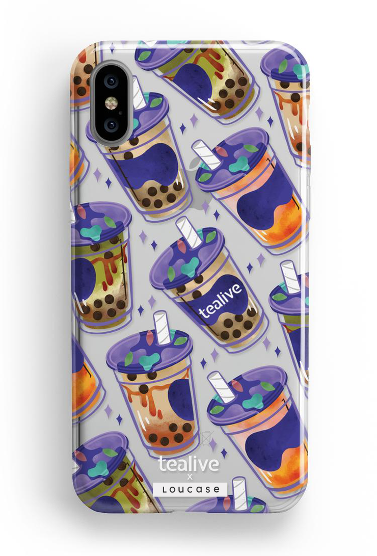 Everything Tealive & Tealive Strawless Cup - KLEARLUX™ Limited Edition Tealive x Casesbywf Phone Case | LOUCASE