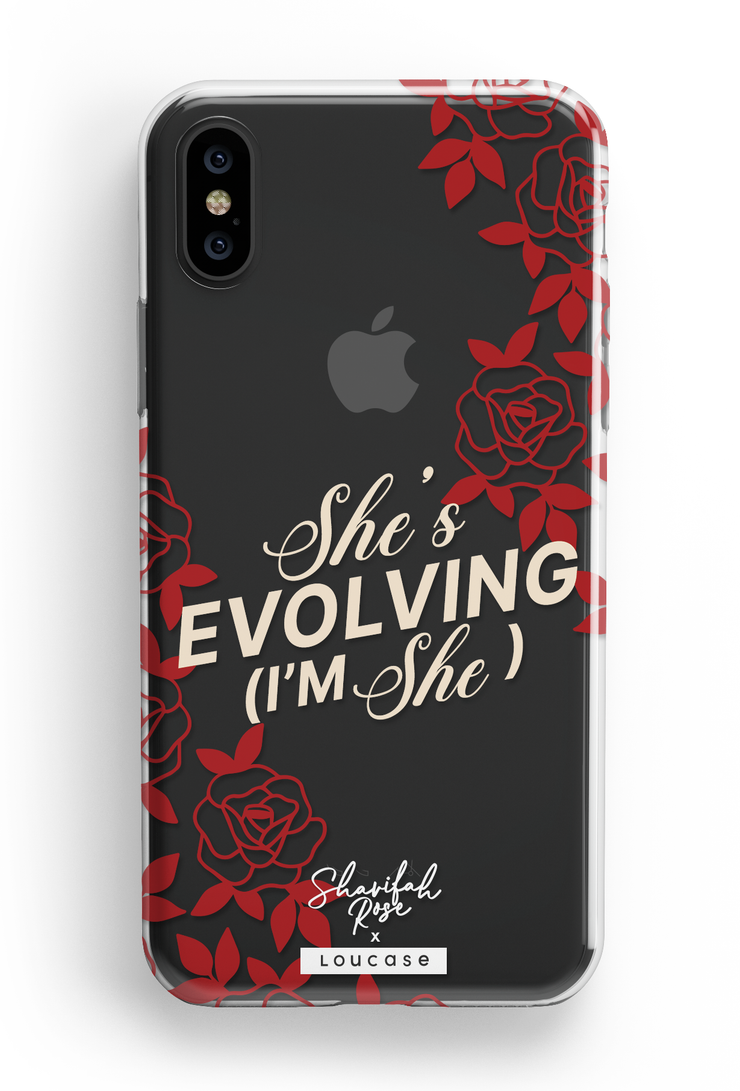 Evolve - KLEARLUX™ Limited Edition Sharifah Rose x Loucase Phone Case | LOUCASE