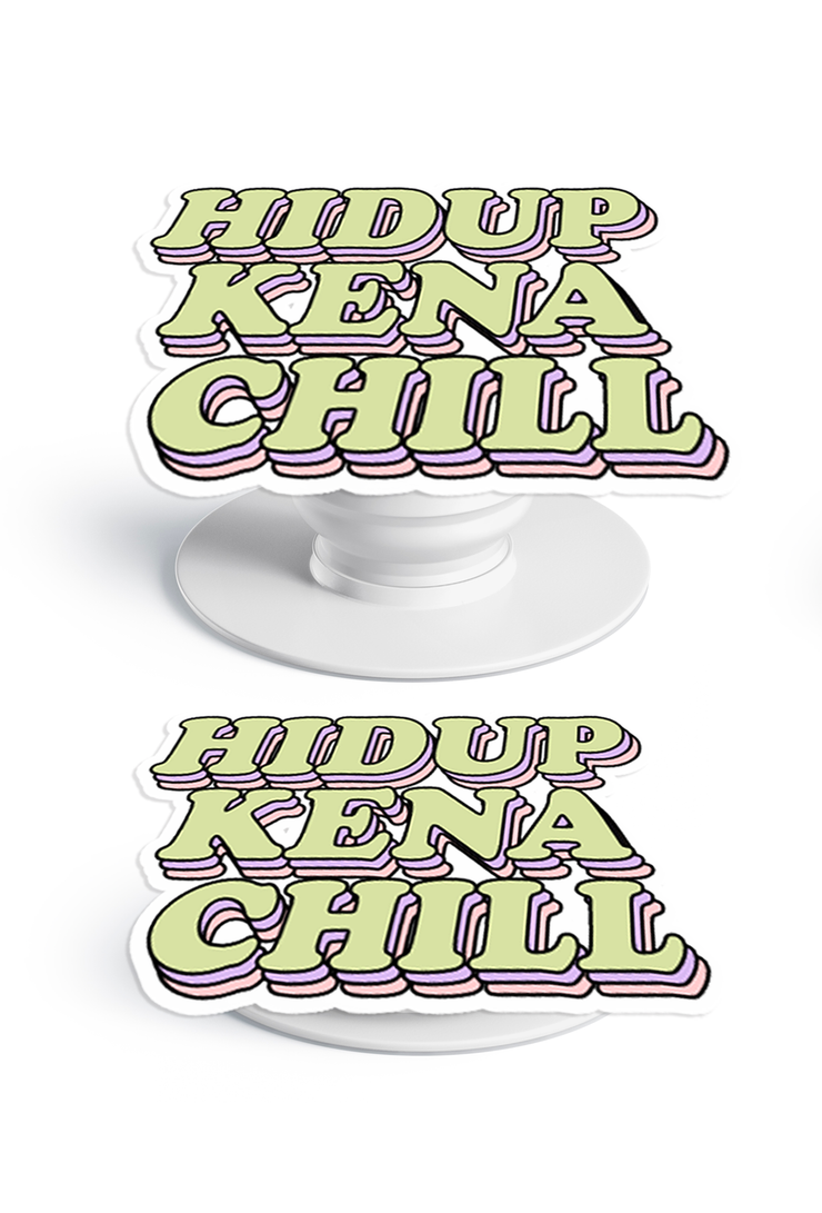 Hidup Kena Chill - GRIPUP™ Limited Edition Cupcake Aisyah x Loucase Phone Grip