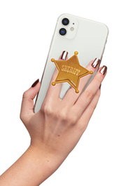 Sheriff Badge - GRIPUP™ Disney x Loucase Toy Story Collection Phone Case | LOUCASE