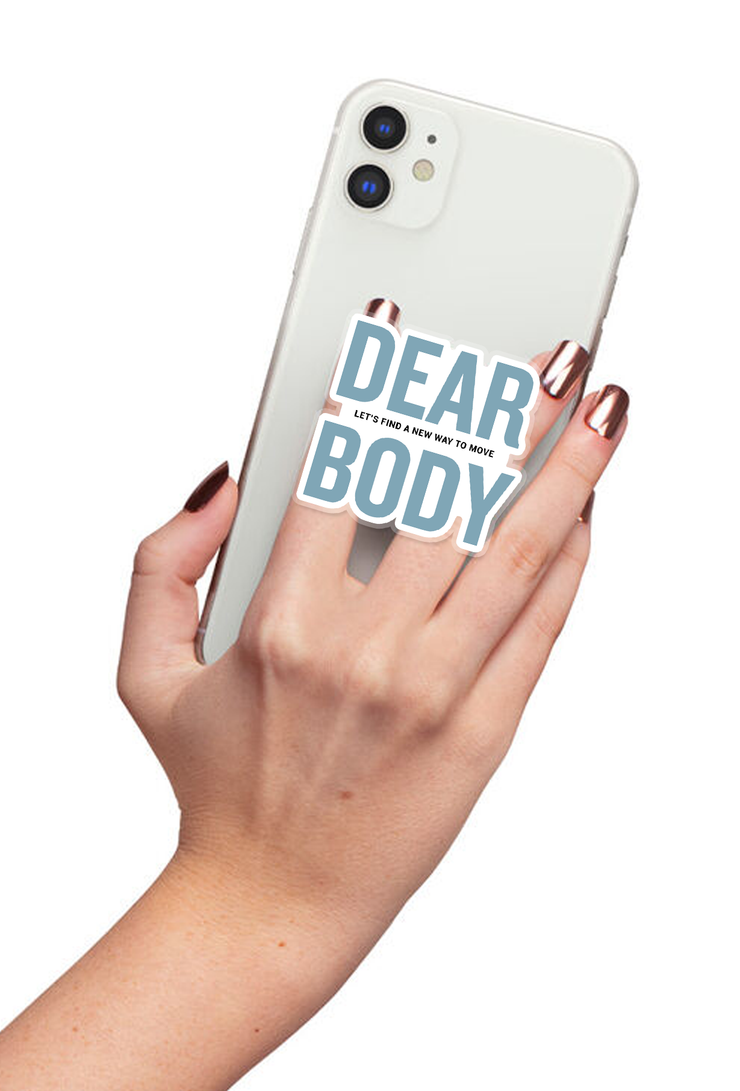 Blue Dear Body - GRIPUP™ Garmin | Loucase Limited Edition Phone Grip | LOUCASE