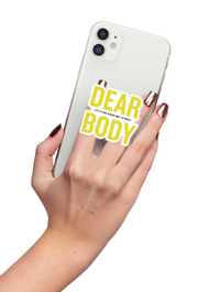 Yellow Dear Body - GRIPUP™ Garmin | Loucase Limited Edition Phone Grip | LOUCASE