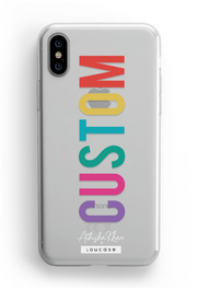 Happy Colours - CUSTOM Say My Name Limited Edition Athisha Khan X Casesbywf Phone Case | LOUCASE