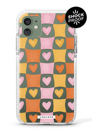 Heart Plaid - PROTECH™ Special Edition Tangy Love Collection Phone Case | LOUCASE