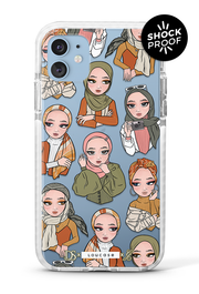 Hijabae - PROTECH™ Special Edition Dianashawl X Casesbywf x Guzel KL Phone Case | LOUCASE