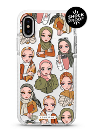 Hijabae - PROTECH™ Special Edition Dianashawl X Casesbywf x Guzel KL Phone Case | LOUCASE