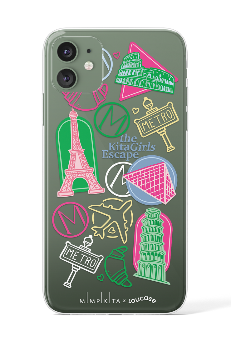 Kita Girls Escape - KLEARLUX™ Mimpikita x Loucase Limited Edition Phone Case | LOUCASE