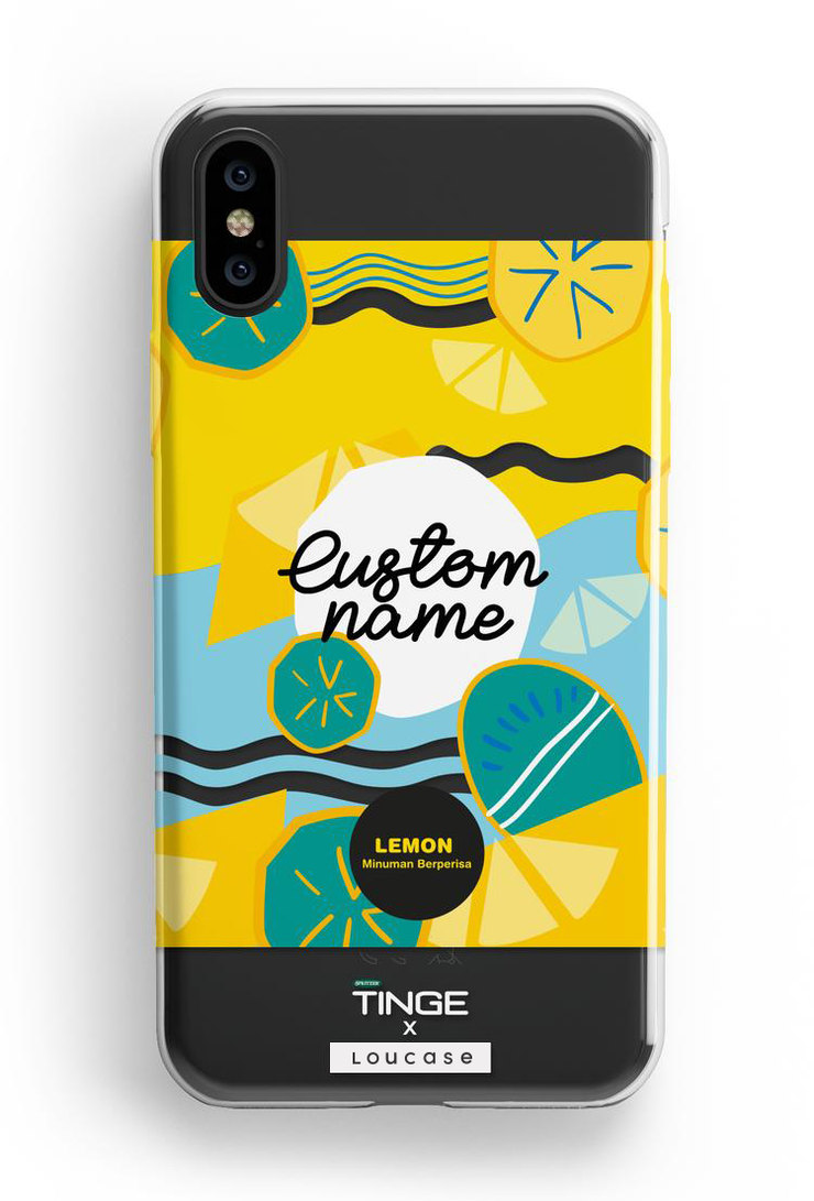 Lemon - KLEARLUX™ Limited Edition Spritzer Tinge x Casesbywf Phone Case | LOUCASE