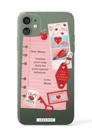 Love Note - KLEARLUX™ Special Edition To Be Loved Collection Phone Case | LOUCASE