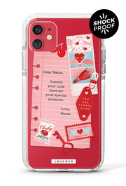 Love Note - PROTECH™ Special Edition To Be Loved Collection Phone Case | LOUCASE