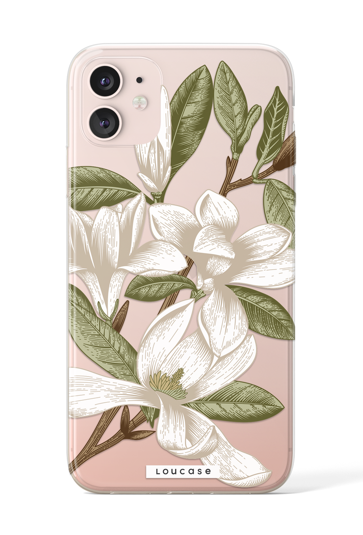 Magnolia KLEARLUX™ Phone Case | LOUCASE