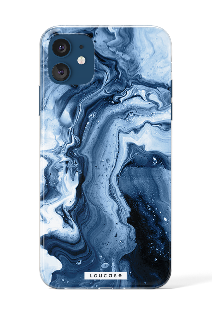 Marble Navy KLEARLUX™ Phone Case | LOUCASE