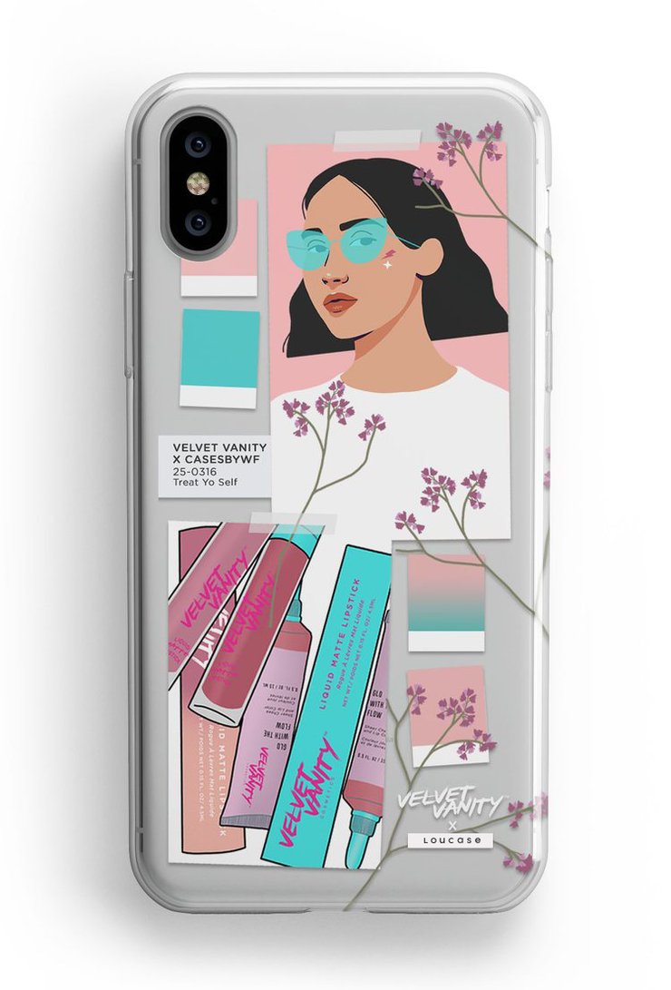 Mood - Limited Edition Velvet Vanity X Casesbywf Phone Case | LOUCASE