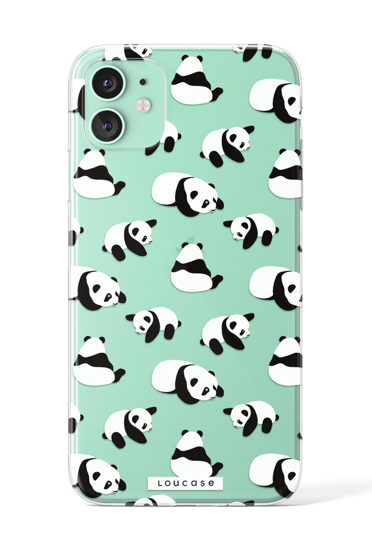 Panda KLEARLUX™ Phone Case | LOUCASE