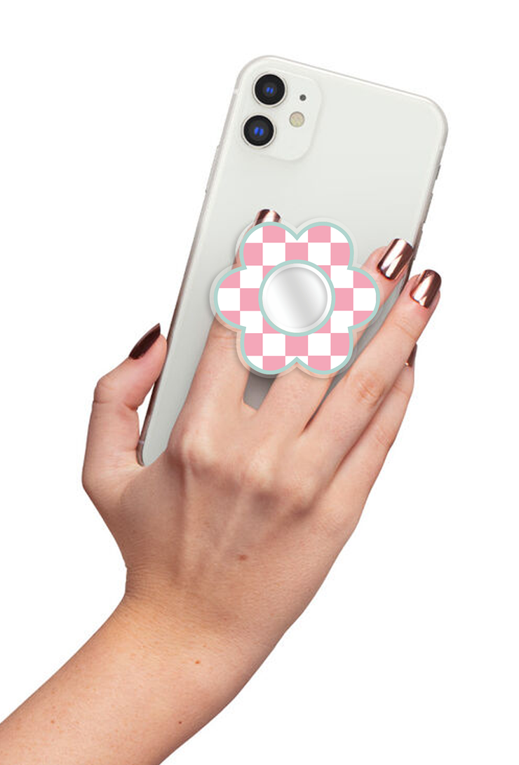 Pinker - Mirror GRIPUP™ Phone Grip | LOUCASE