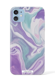 Purple Mint KLEARLUX™ Phone Case | LOUCASE