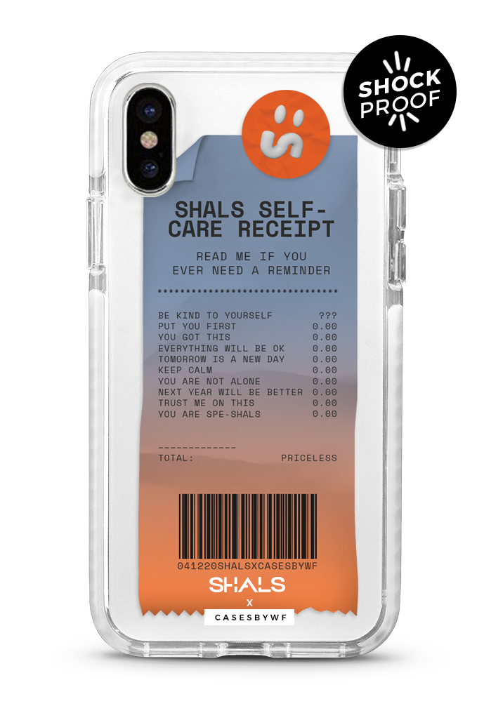 SHALS-care Receipt - PROTECH™ Limited Edition Shals x Casesbywf Phone Case