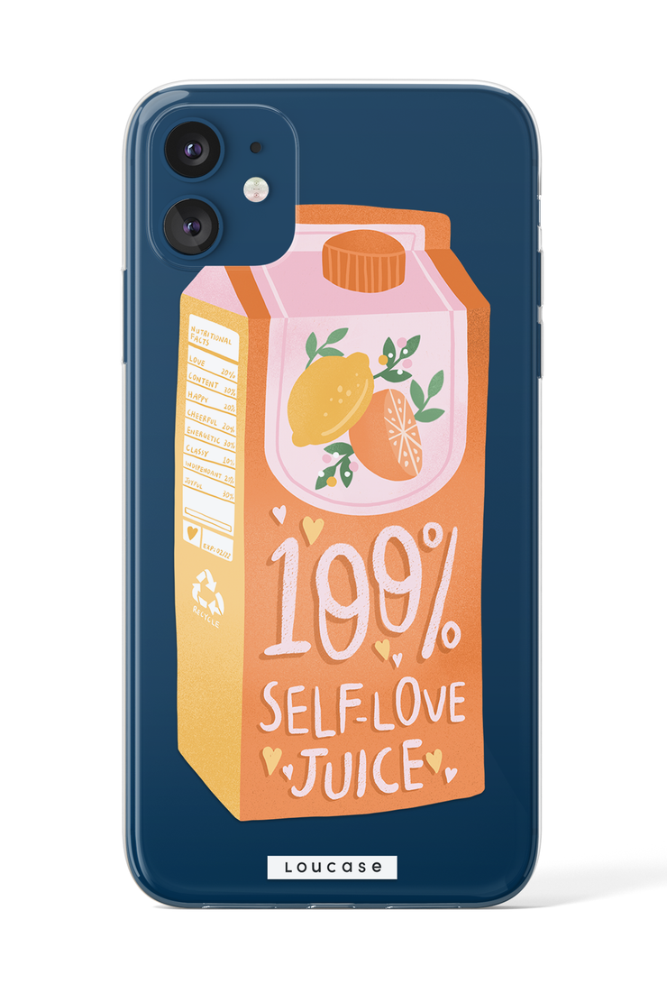 Self-love Juice - KLEARLUX™ Special Edition Tangy Love Collection Phone Case | LOUCASE