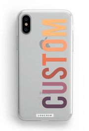 Sunset - Custom Say My Name KLEARLUX™ Phone Case | LOUCASE