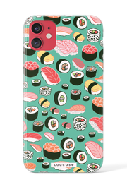 Sushi Teal KLEARLUX™ Phone Case | LOUCASE