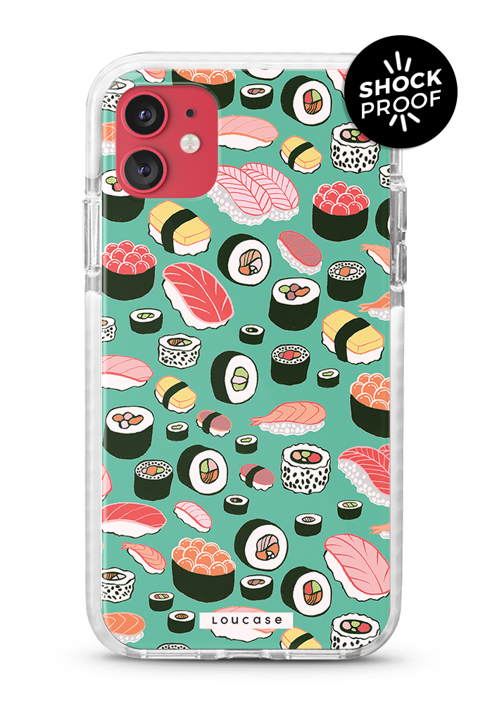 Sushi Teal PROTECH™ Phone Case | LOUCASE