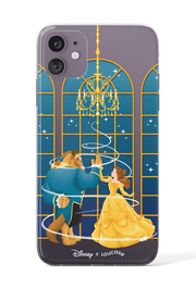 The Dance - KLEARLUX™ Disney x Loucase Beauty & The Beast Collection Phone Case | LOUCASE