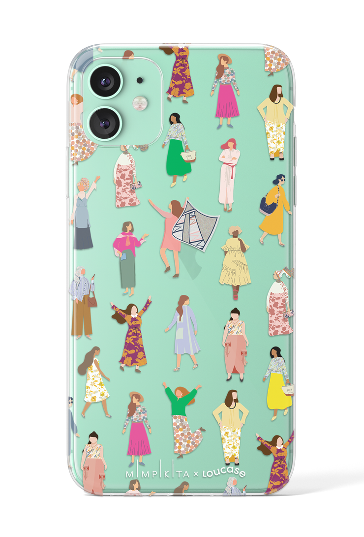 The Kita Girls 2.0 - KLEARLUX™ Mimpikita x Loucase Limited Edition Phone Case | LOUCASE