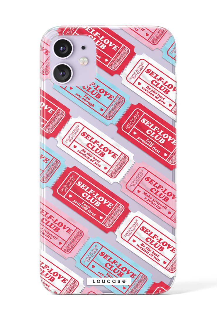 Ticket - KLEARLUX™ Special Edition Self-Love Collection Phone Case | LOUCASE