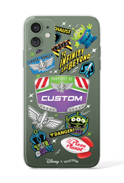 To Infinity & Beyond! - KLEARLUX™ Disney x Loucase Toy Story Collection Phone Case | LOUCASE
