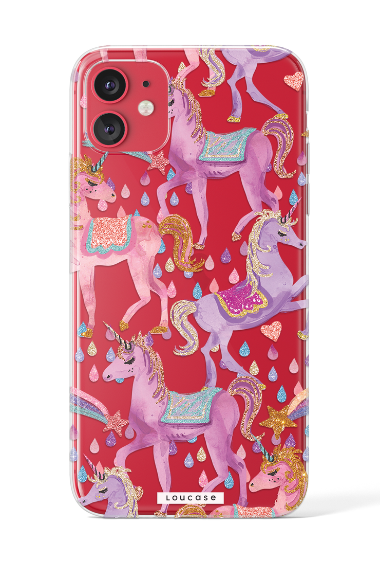 Unicorn KLEARLUX™ Phone Case | LOUCASE