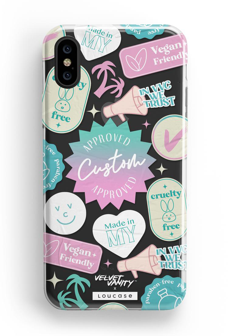 VVC Stickies & Super Slim Stick - KLEARLUX™ Limited Edition Velvet Vanity x Casesbywf | LOUCASE Phone Case