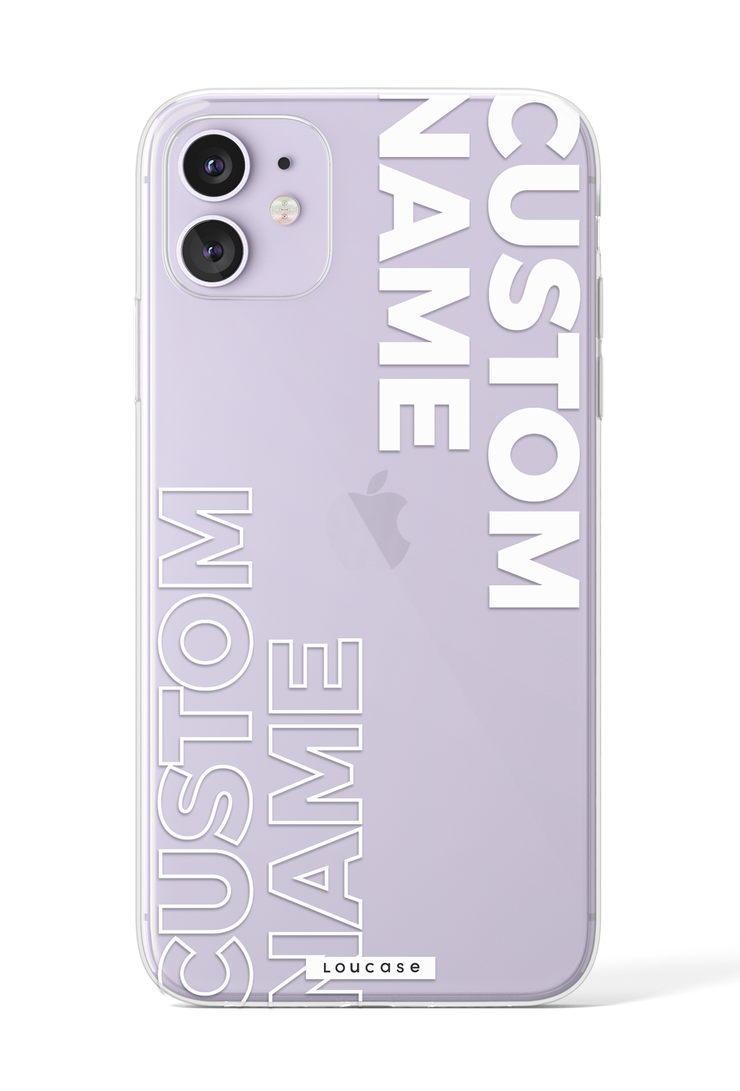 Vertici - Custom Say My Name KLEARLUX™ Phone Case | LOUCASE
