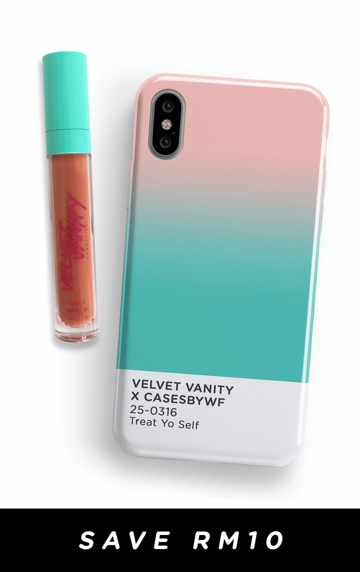 Peach Perfect Bundle - Limited Edition Velvet Vanity X Casesbywf